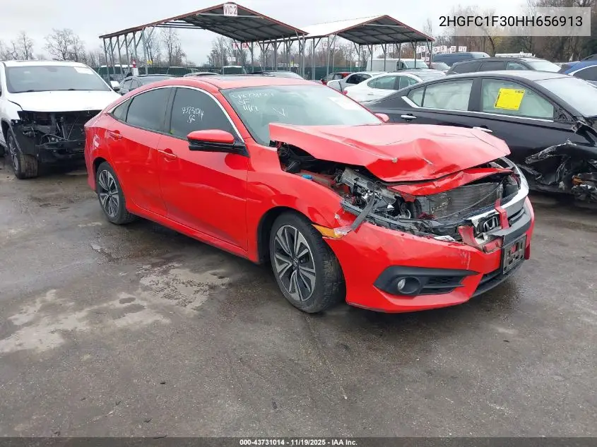 2HGFC1F30HH656913 2017 Honda Civic Ex-T