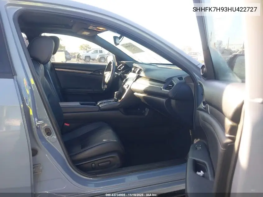 SHHFK7H93HU422727 2017 Honda Civic Sport Touring