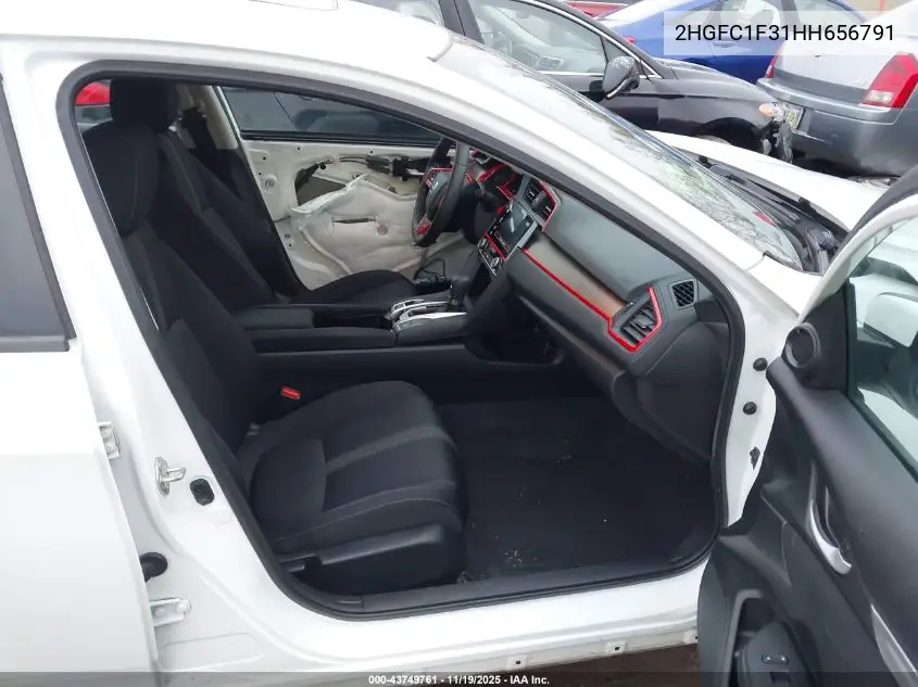 2HGFC1F31HH656791 2017 Honda Civic Ex-T