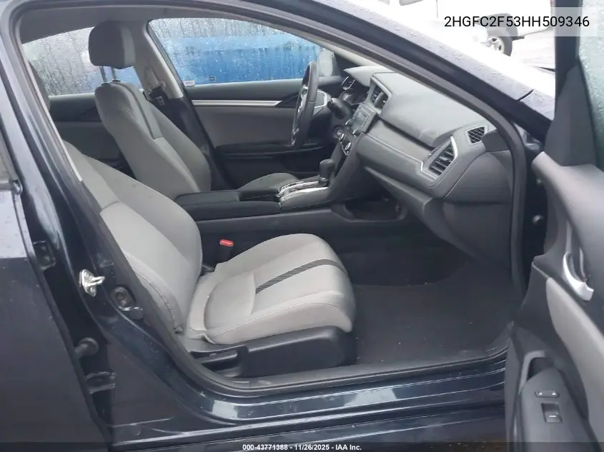 2HGFC2F53HH509346 2017 Honda Civic Lx