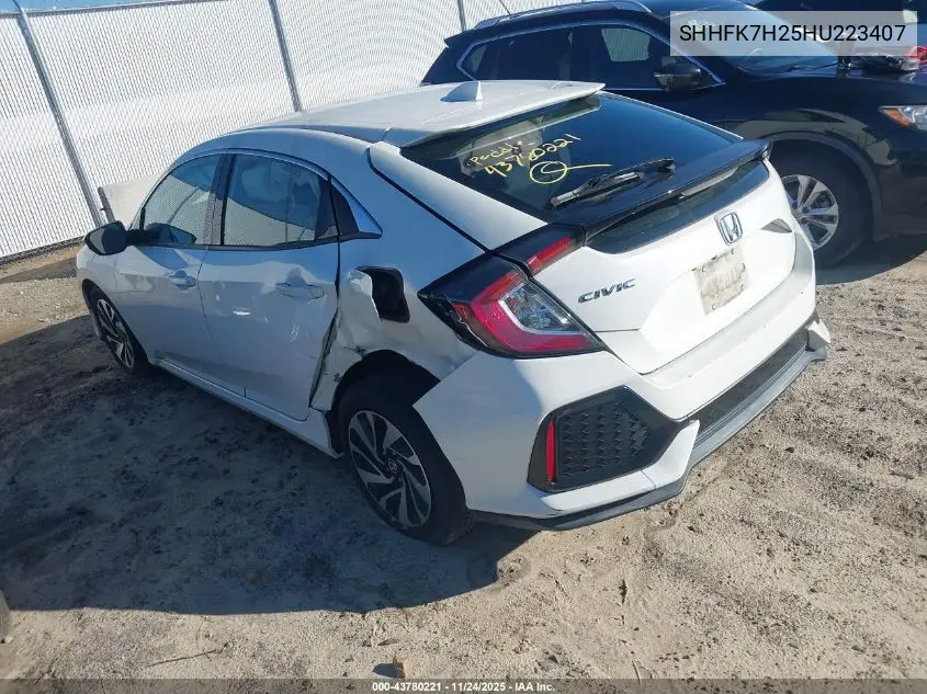 SHHFK7H25HU223407 2017 Honda Civic Lx