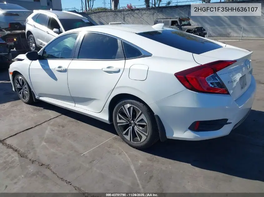 2HGFC1F35HH636107 2017 Honda Civic Ex-T