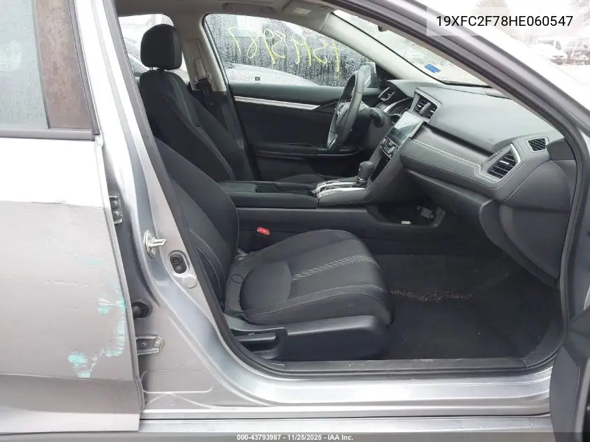 19XFC2F78HE060547 2017 Honda Civic Ex
