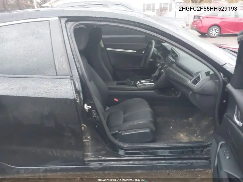 2HGFC2F55HH529193 2017 Honda Civic Lx