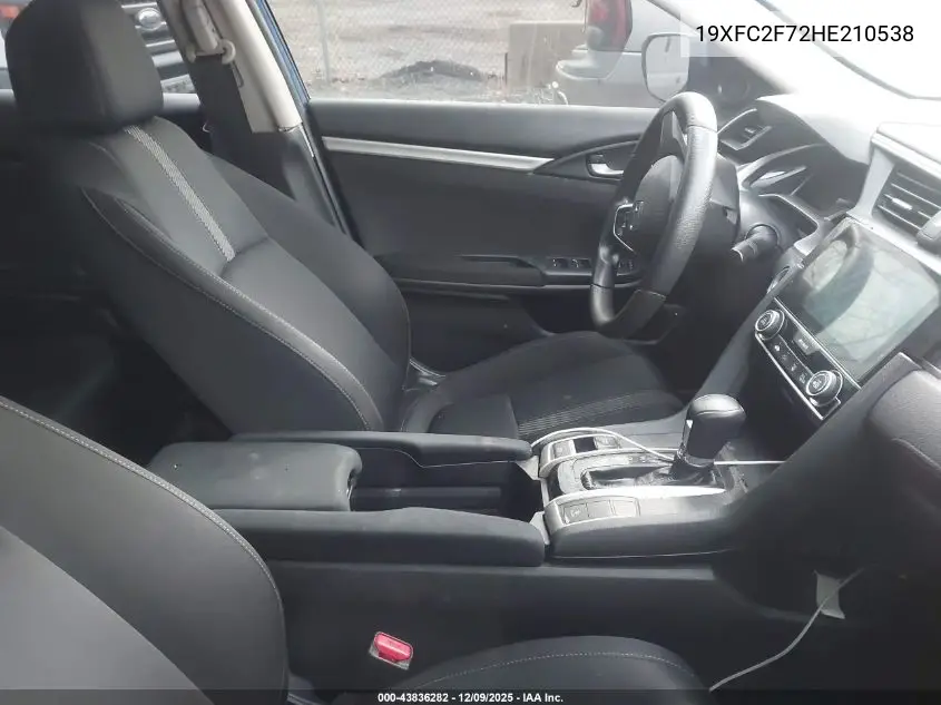 19XFC2F72HE210538 2017 Honda Civic Ex