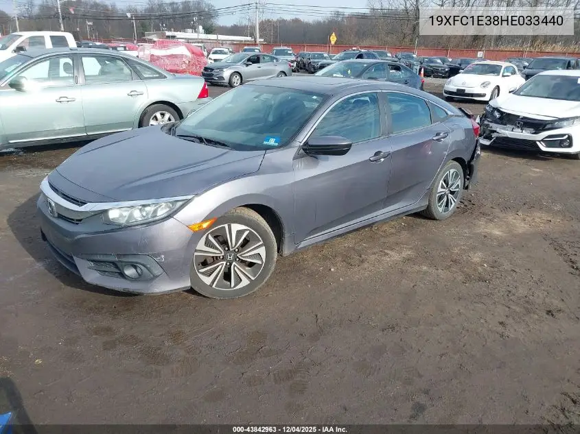 19XFC1E38HE033440 2017 Honda Civic Ex-T