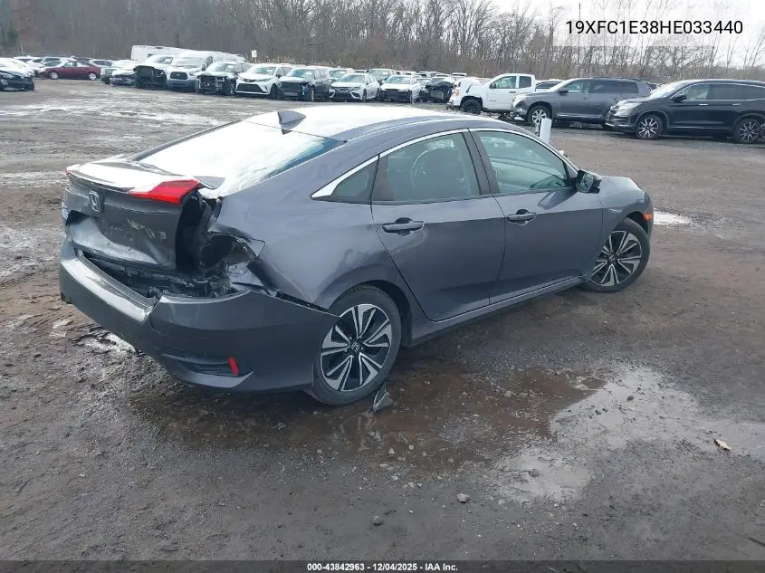 19XFC1E38HE033440 2017 Honda Civic Ex-T