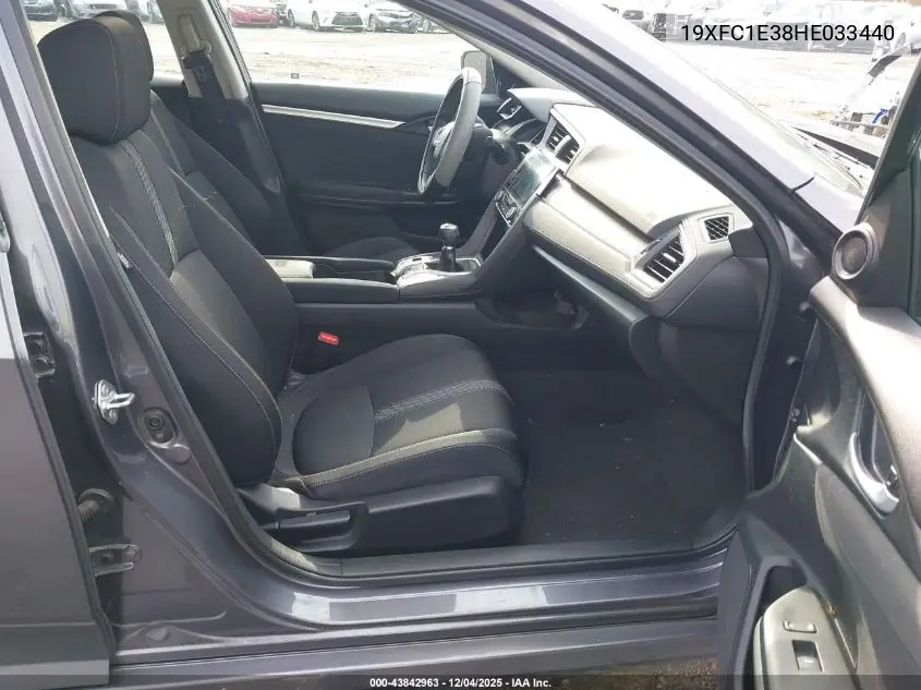 19XFC1E38HE033440 2017 Honda Civic Ex-T