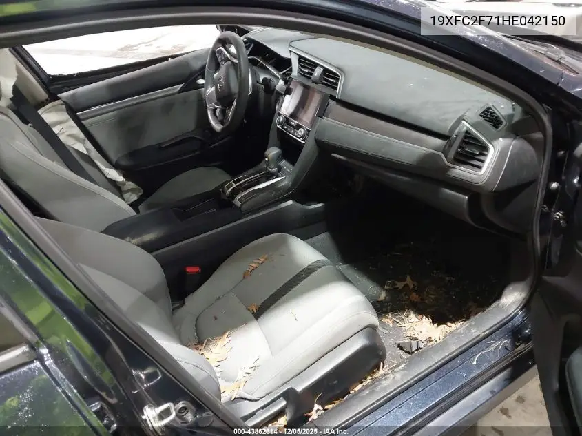 19XFC2F71HE042150 2017 Honda Civic Ex