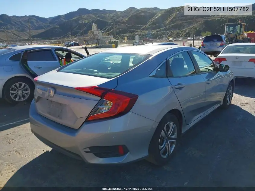 2HGFC2F52HH507782 2017 Honda Civic Lx