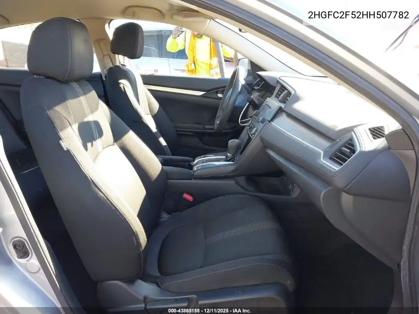 2HGFC2F52HH507782 2017 Honda Civic Lx