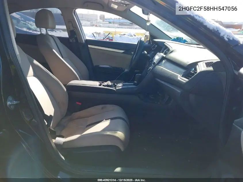 2HGFC2F58HH547056 2017 Honda Civic Lx