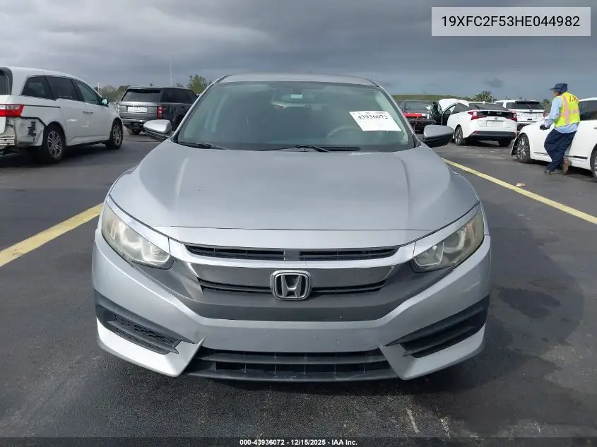 19XFC2F53HE044982 2017 Honda Civic Lx