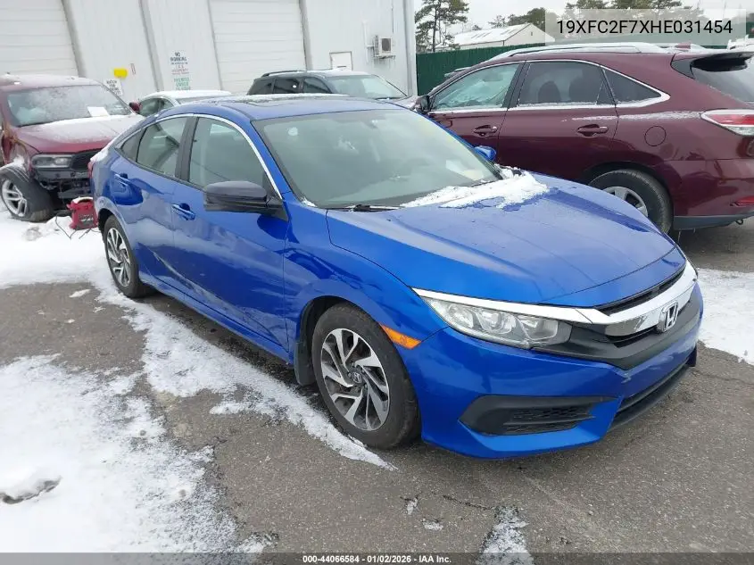 19XFC2F7XHE031454 2017 Honda Civic Ex