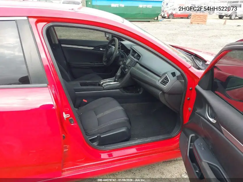 2HGFC2F54HH522073 2017 Honda Civic Lx