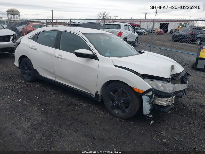 SHHFK7H20HU226246 2017 Honda Civic Lx