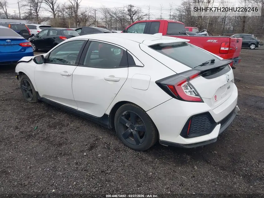 SHHFK7H20HU226246 2017 Honda Civic Lx