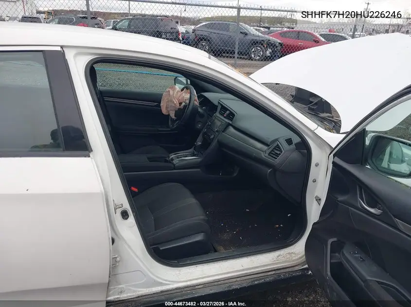 SHHFK7H20HU226246 2017 Honda Civic Lx