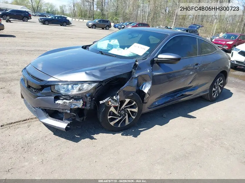2HGFC4B06HH300723 2017 Honda Civic Lx-P
