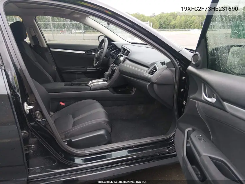 19XFC2F73HE231690 2017 Honda Civic Ex