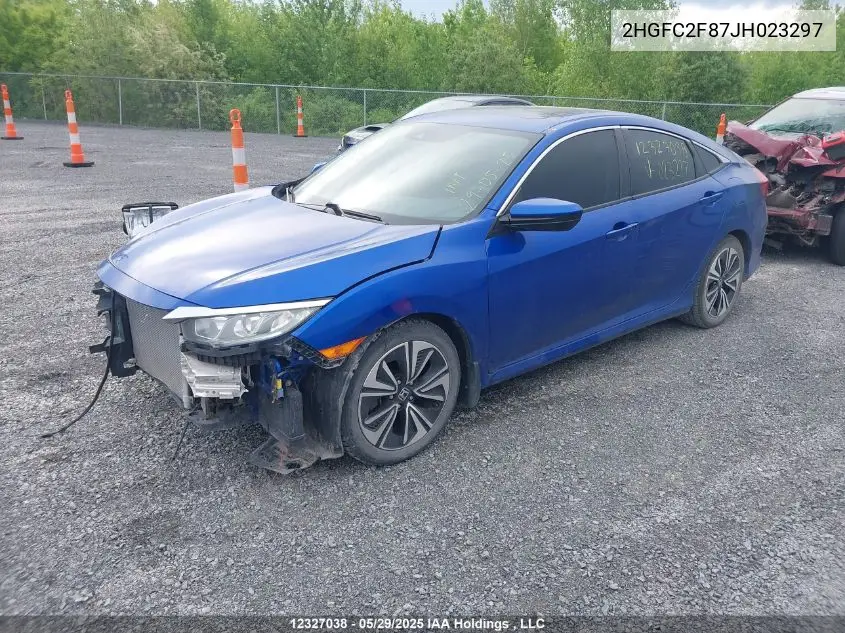 2HGFC2F87JH023297 2018 Honda Civic