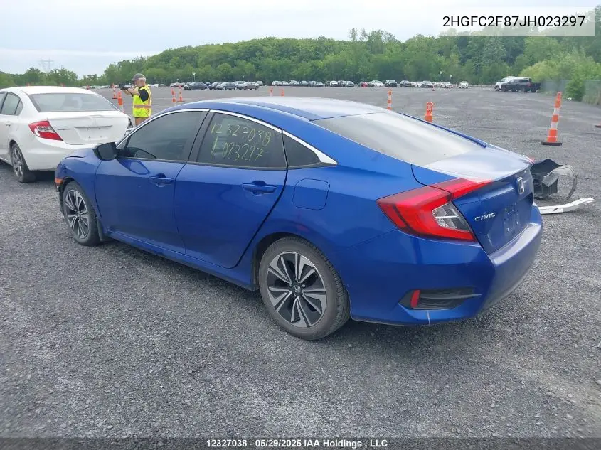 2HGFC2F87JH023297 2018 Honda Civic