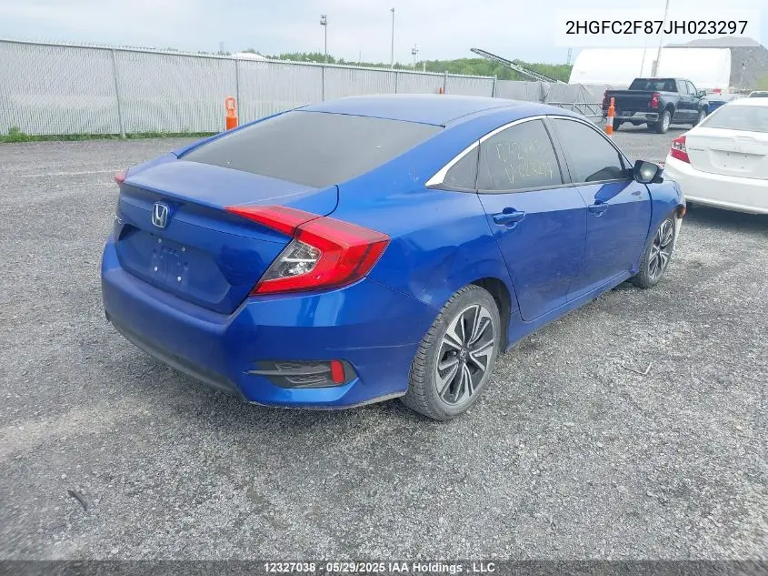 2HGFC2F87JH023297 2018 Honda Civic