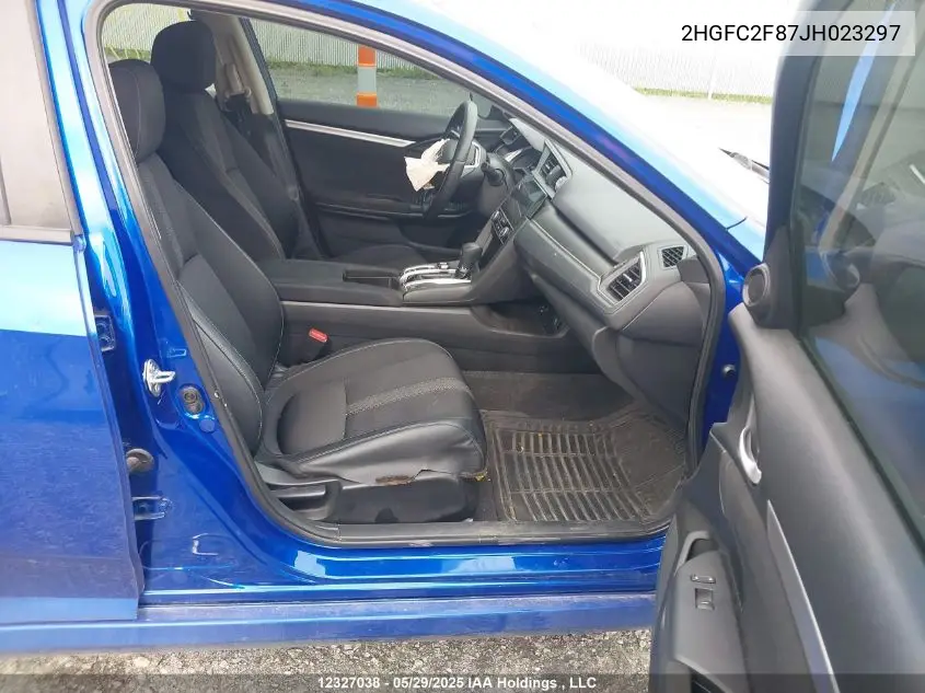 2HGFC2F87JH023297 2018 Honda Civic