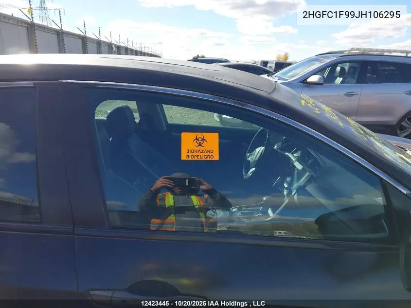 2HGFC1F99JH106295 2018 Honda Civic