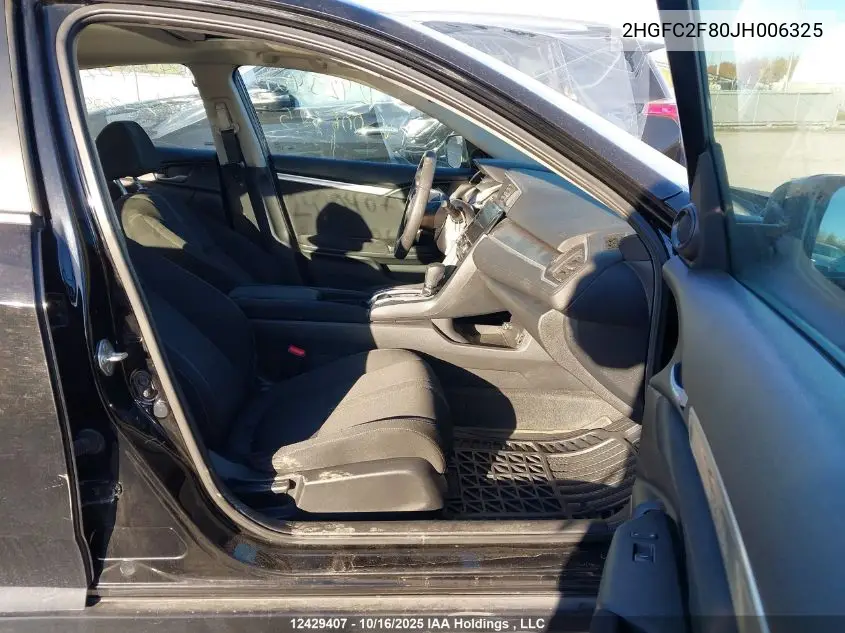 2HGFC2F80JH006325 2018 Honda Civic