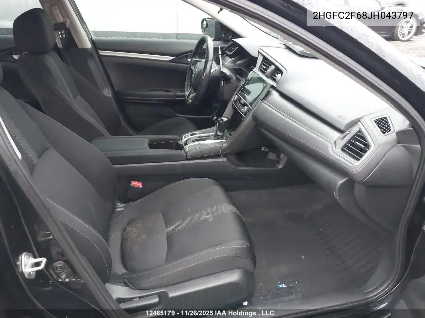 2HGFC2F68JH043797 2018 Honda Civic
