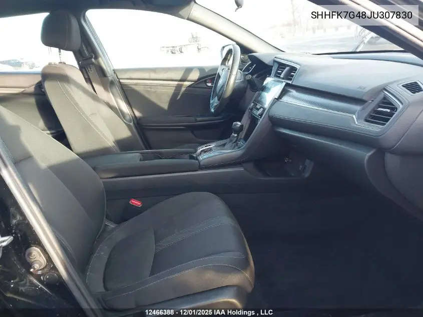 SHHFK7G48JU307830 2018 Honda Civic Sport
