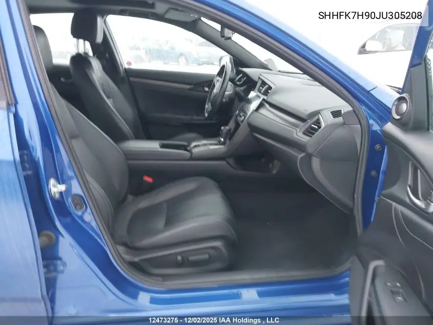 SHHFK7H90JU305208 2018 Honda Civic Sport Touring