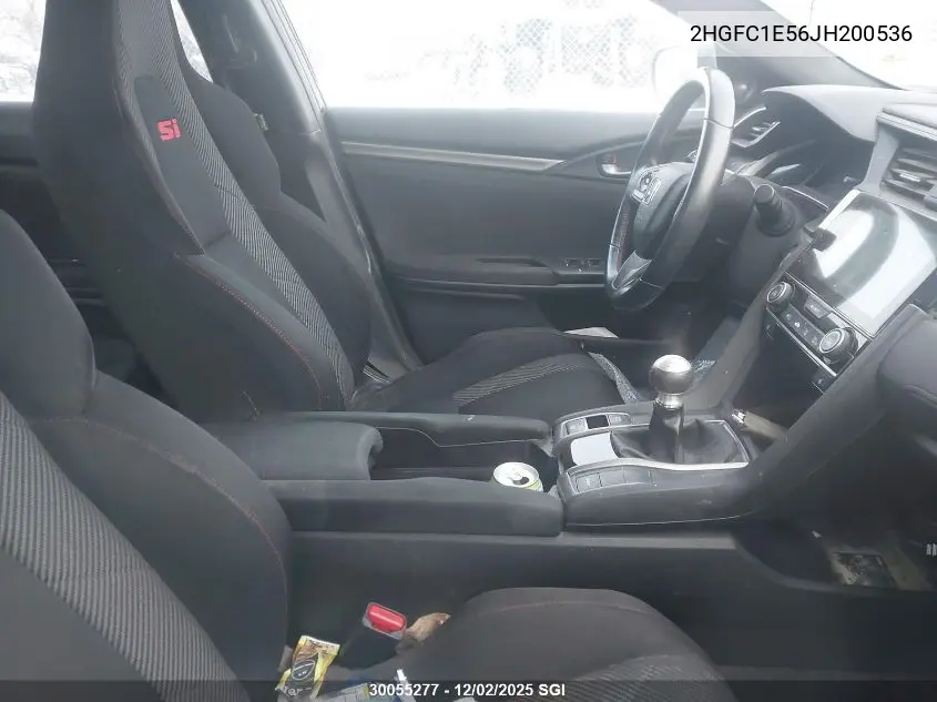 2HGFC1E56JH200536 2018 Honda Civic Si