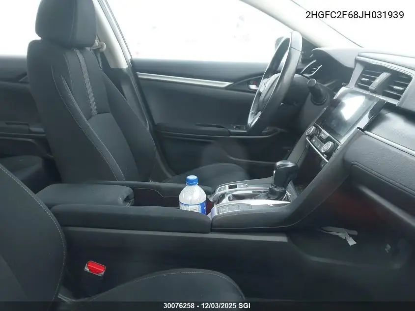 2HGFC2F68JH031939 2018 Honda Civic Lx