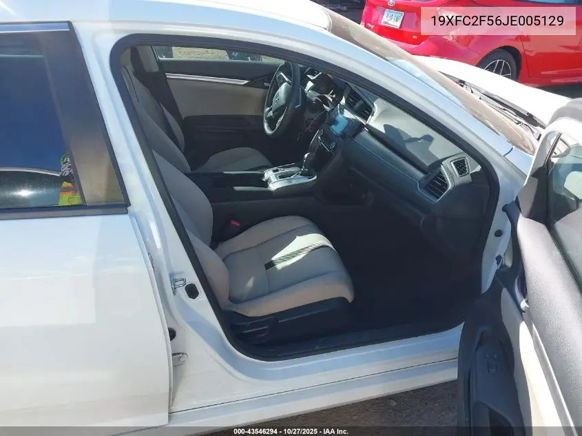 19XFC2F56JE005129 2018 Honda Civic Lx