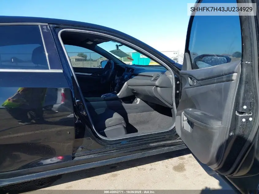 SHHFK7H43JU234929 2018 Honda Civic Sport