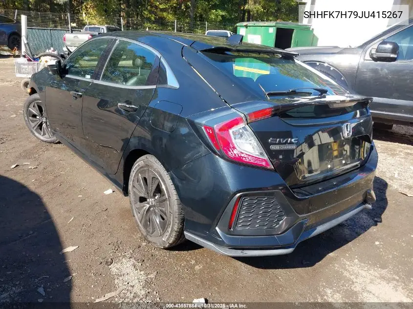 SHHFK7H79JU415267 2018 Honda Civic Ex-L