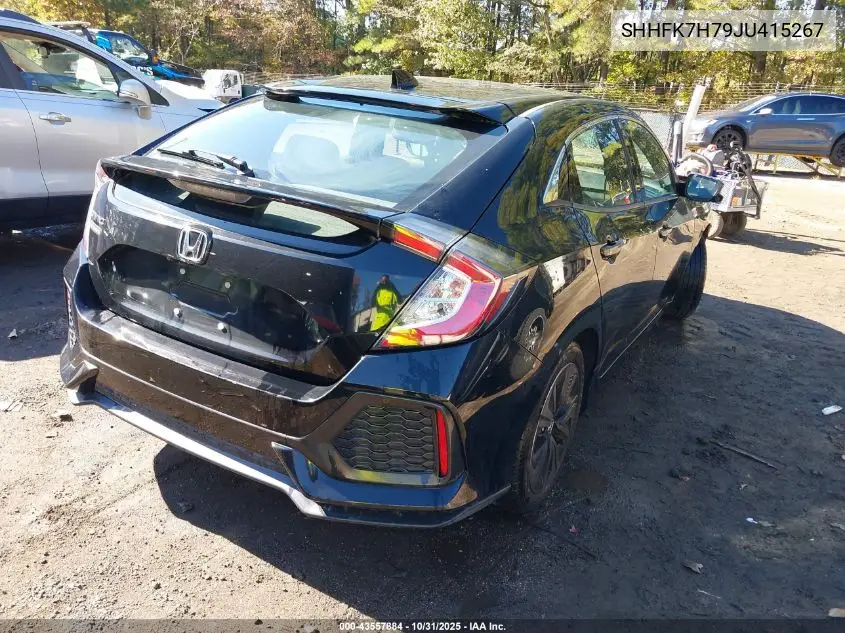 SHHFK7H79JU415267 2018 Honda Civic Ex-L
