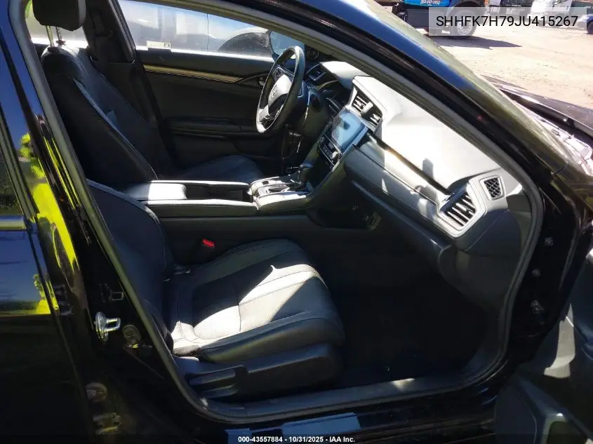 SHHFK7H79JU415267 2018 Honda Civic Ex-L