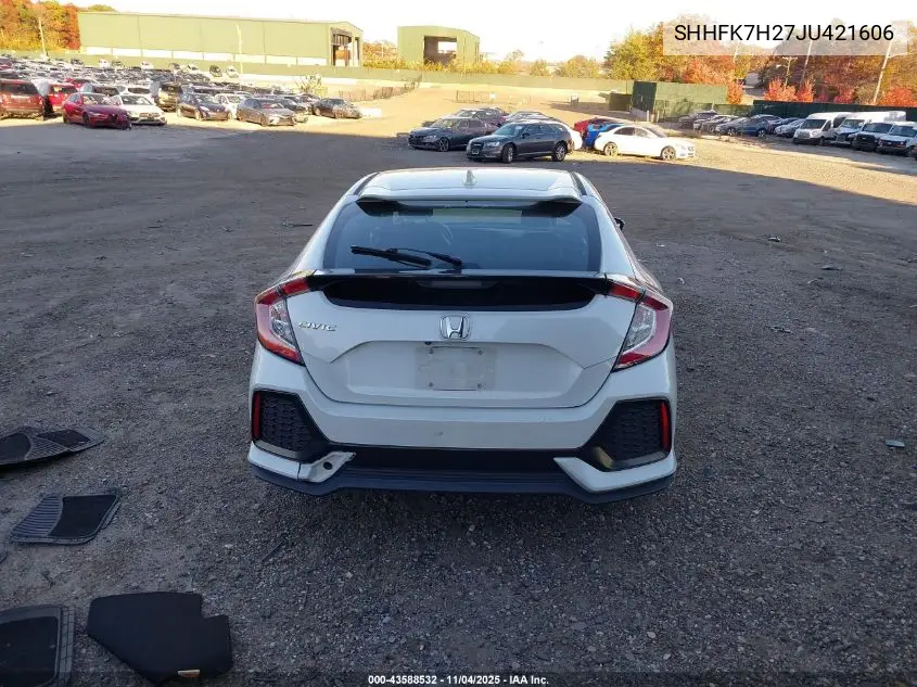SHHFK7H27JU421606 2018 Honda Civic Lx
