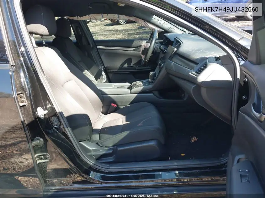 SHHFK7H49JU432060 2018 Honda Civic Sport