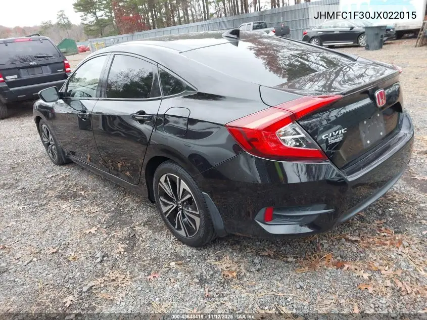 JHMFC1F30JX022015 2018 Honda Civic Ex-T
