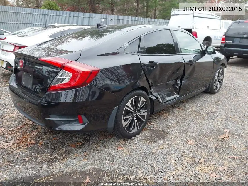 JHMFC1F30JX022015 2018 Honda Civic Ex-T
