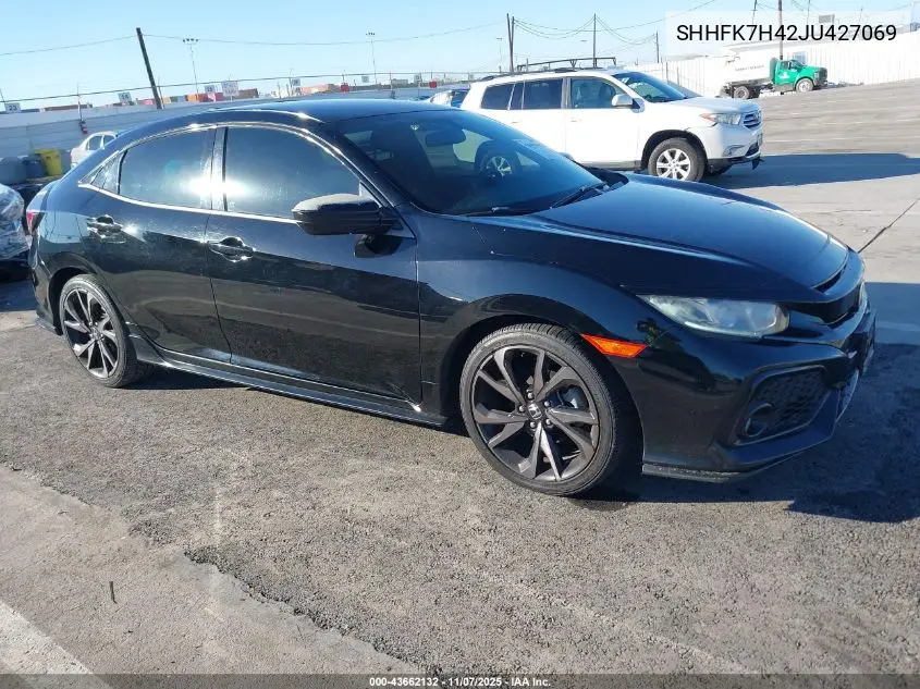 SHHFK7H42JU427069 2018 Honda Civic Sport