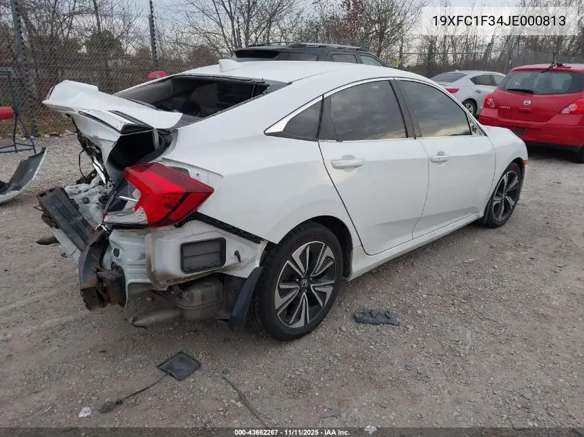 19XFC1F34JE000813 2018 Honda Civic Ex-T