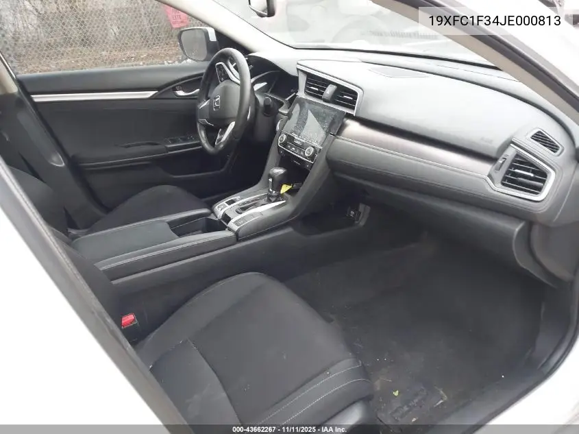19XFC1F34JE000813 2018 Honda Civic Ex-T