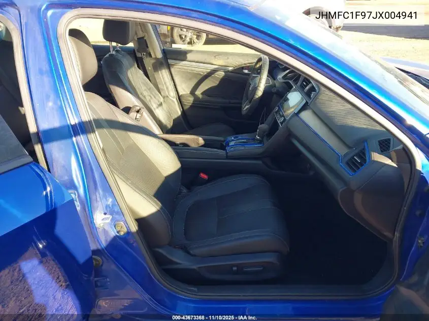 JHMFC1F97JX004941 2018 Honda Civic Touring