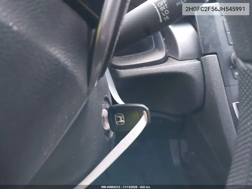 2HGFC2F56JH545991 2018 Honda Civic Lx