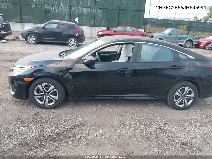 2HGFC2F56JH545991 2018 Honda Civic Lx